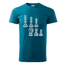 Šachové figurky kreslené