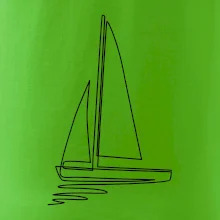 Plachetnice jedním tahem