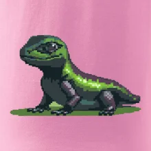 Leguán pixel