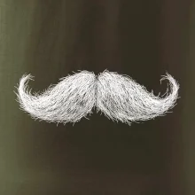 Mustache knír kreslený