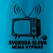 Svoboda slova nemá vypínač retro televize
