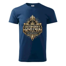 Listopadový gentleman zlatý art deco motiv