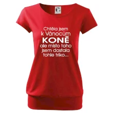 Chtěla jsem k Vánocům koně