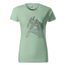 Nákres stožáru vysokého napětí