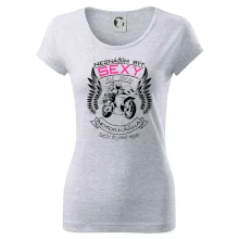 Nesnáším být sexy - motorkářka (motorka)