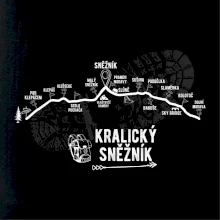 Profil kopců - Kralický Sněžník