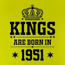 Kings are born in 1951