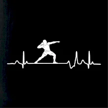 EKG vrh koulí