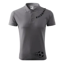 Kickball nápis šikmo