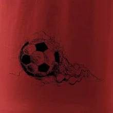 Fotbalový míč - kresba tužkou