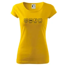 Eat sleep run repeat v řadě