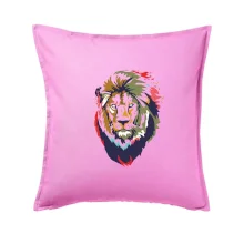 Hlava lva kreslená jednoduchá