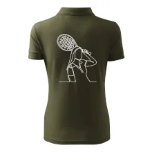 Tenistka  jednim tahem