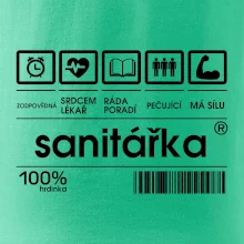 Čárový kód sanitářka