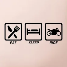 Eat sleep ride - silnice