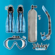 Diving elements