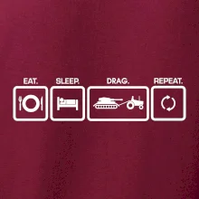 Eat sleep drag repeat