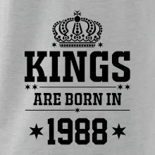 Kings are born in 1988
