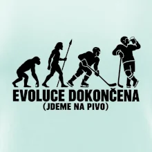 Hokejová evoluce jdeme na pivo