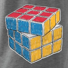 Rubikova kostka kreslená