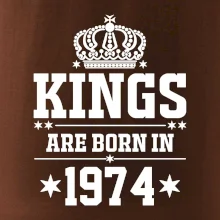 Kings are born in 1974