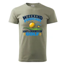 Weekend forecast golfové počasí