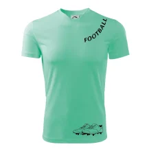 FOOTBALL nápis šikmo