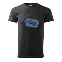 50 na krku štítek