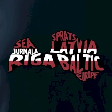 Mapy - názvy měst - Lotyšsko