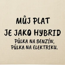 Můj plat jako hybrid