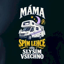 Máma spím lehce slyším všechno rodinná alkovna