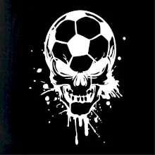 Fotbal lebka splash Fotbal lebka splash