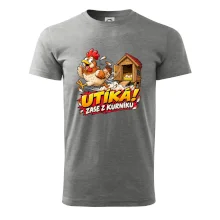 Útěk slepice z kurníku