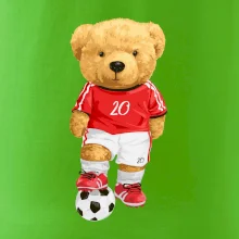 Fotbalista medvídek číslo