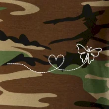 Dráha letu motýla - srdce