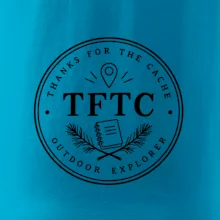 TFTC minimalistický turistický odznak