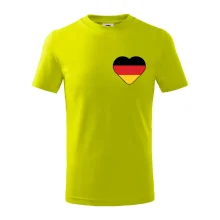 Germany love malé - Německá vlajka