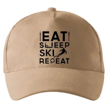 Eat sleep ski repeat
