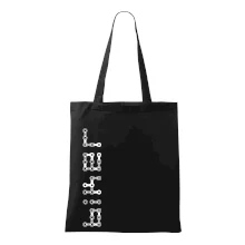 Biker nápis na výšku řetěz