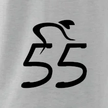 Cyklista slaví pětapadesátku (55)