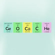 Geocache - periodická tabulka