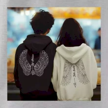 Párova mikina - Jeho anděl , Její strážce