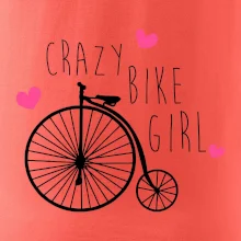 Crazy bike girl