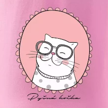 Pyšná kočka růžová