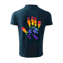 LGBT hand print