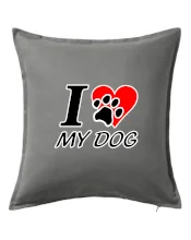 I love my dog - nápis