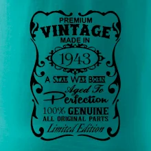 Vintage Etiketa - 1943