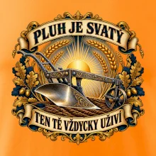 Posvátný pluh s pšeničnou svatozáří
