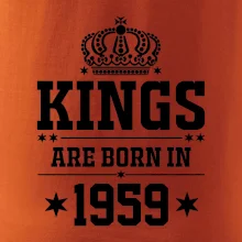 Kings are born in 1959