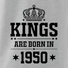 Kings are born in 1950